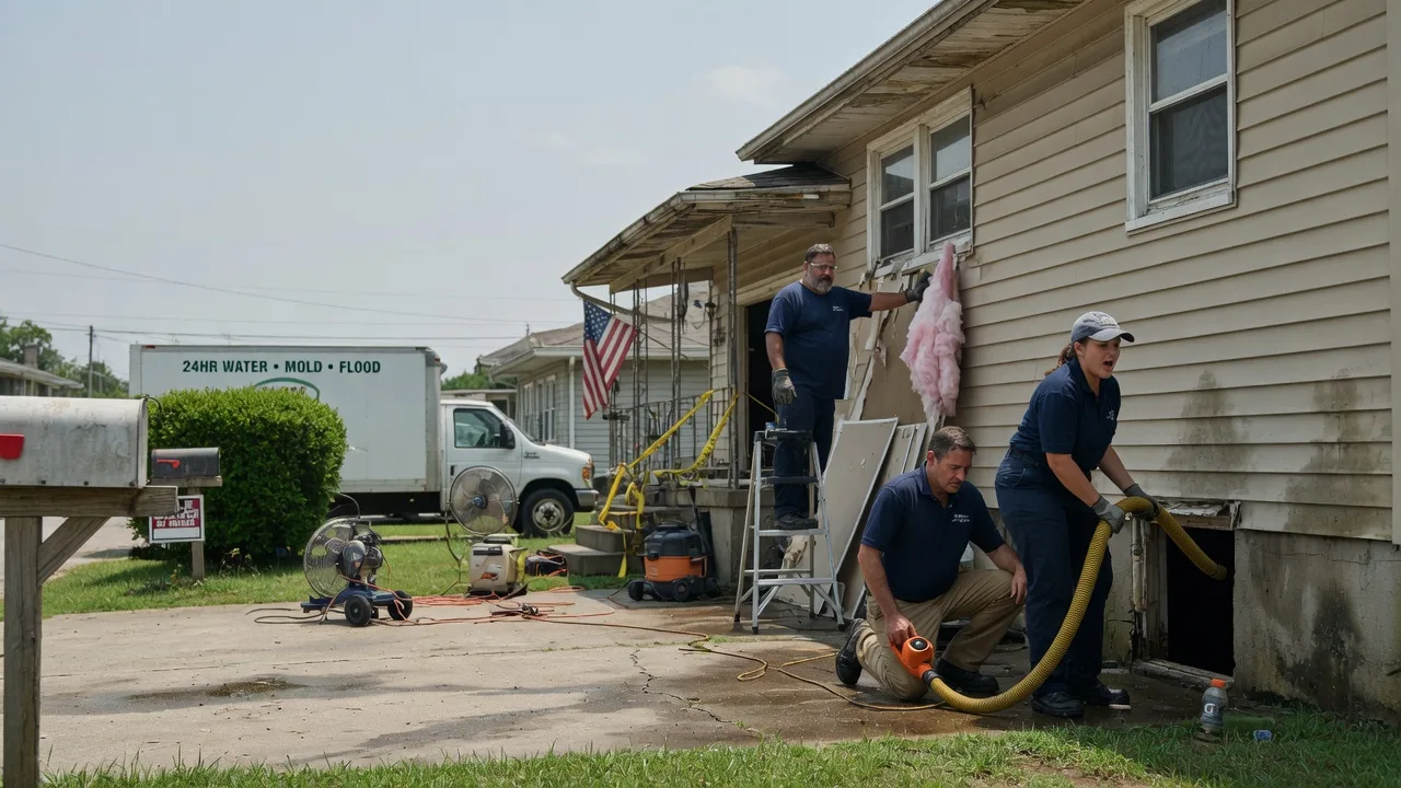 Water Damage Repair in Pine Hill, AL near me